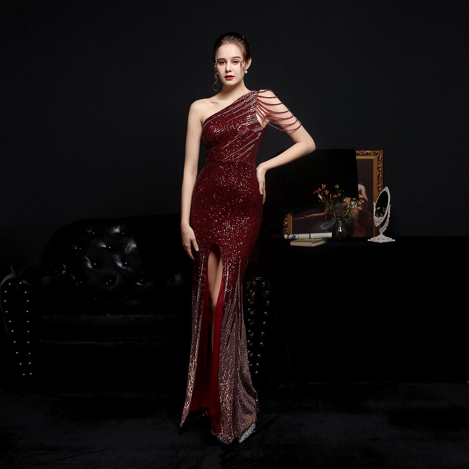 Bride Reception Evening Outfit