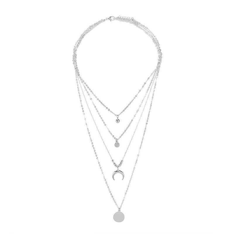 Elegant Wafer Design Women’s Necklace