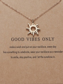 Elegant Wafer Design Women’s Necklace