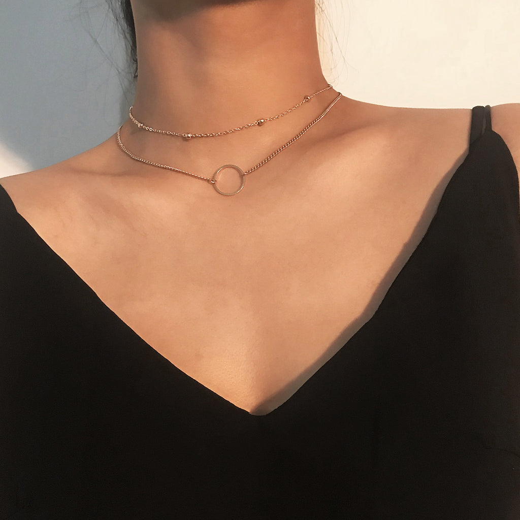 Modern Women’s Choker Necklace