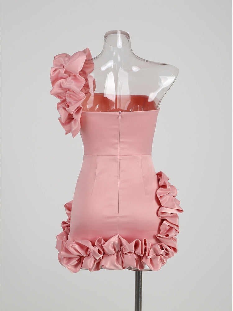 Women’s Strapless Bodycon Cocktail Dress