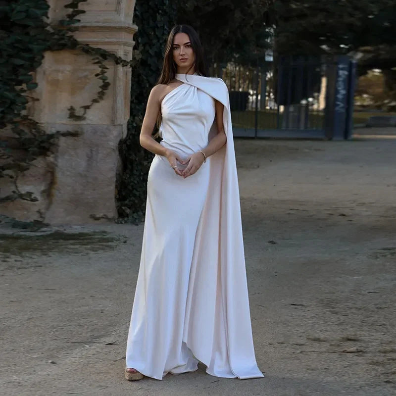 Women’s Satin Cocktail Party Wear