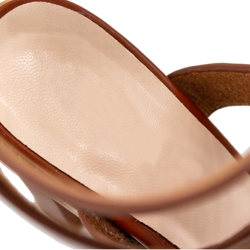 Plus Size Block Heel Sandals for Women – Trendy & Comfortable