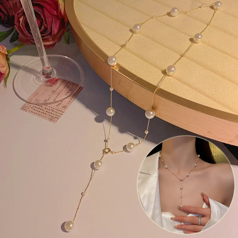 Fashion Pearl Necklace for Girls