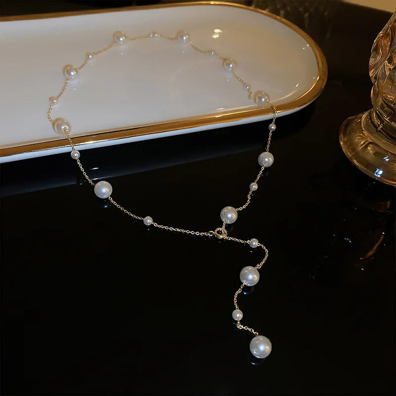 Fashion Pearl Necklace for Girls