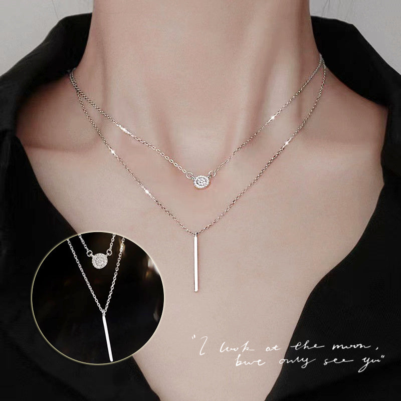 Women’s Sterling Silver Style Chain Necklace