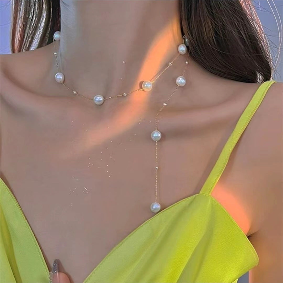 Fashion Pearl Necklace for Girls