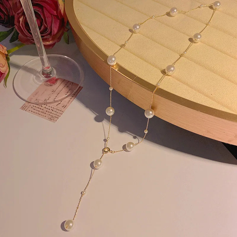 Fashion Pearl Necklace for Girls