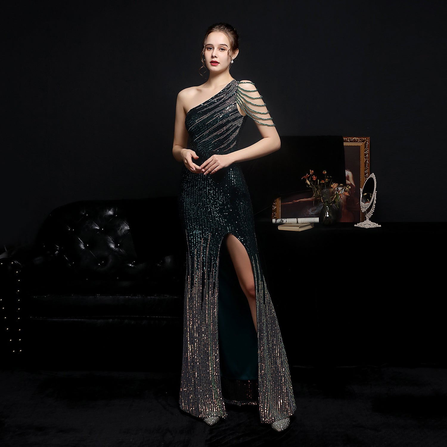 Bride Reception Evening Outfit