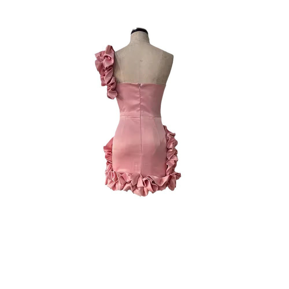 Women’s Strapless Bodycon Cocktail Dress