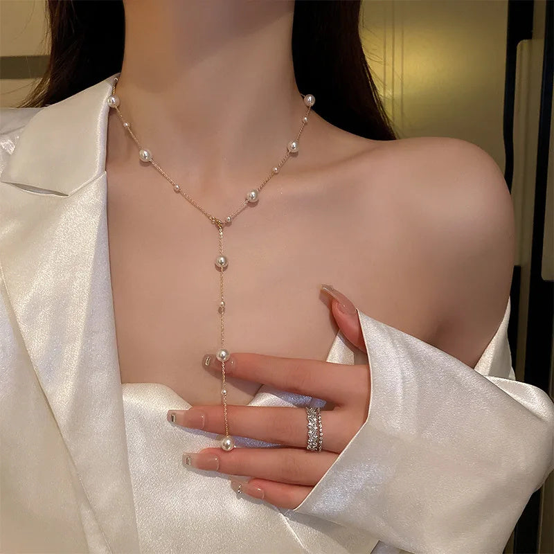 Fashion Pearl Necklace for Girls